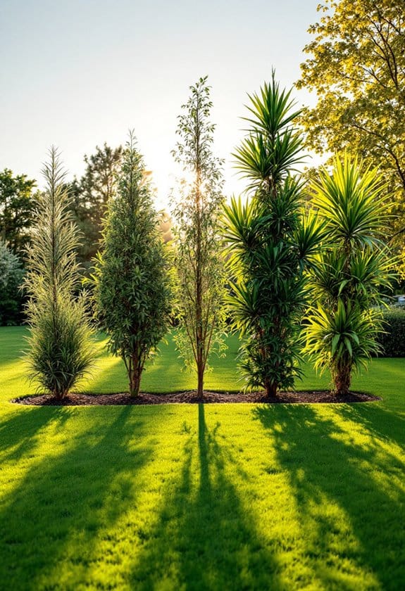 choosing outdoor dracaena trees