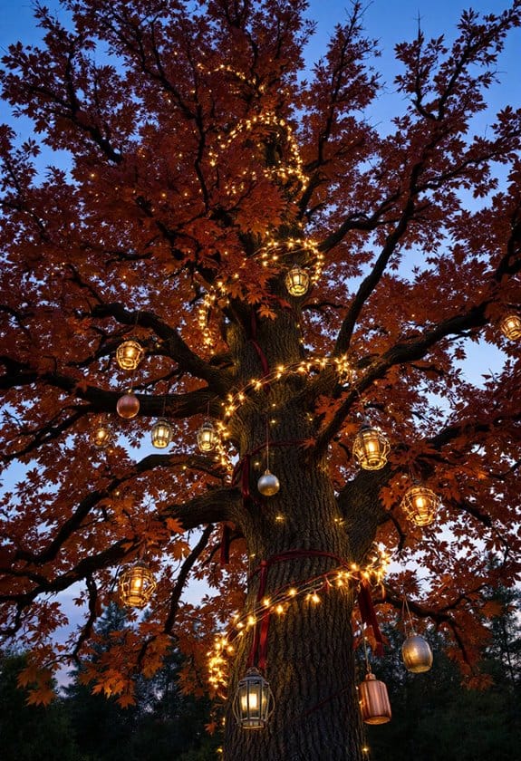 choosing tree outdoor decorations