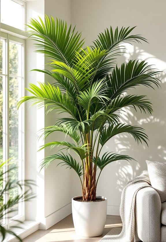 selecting indoor artificial palms