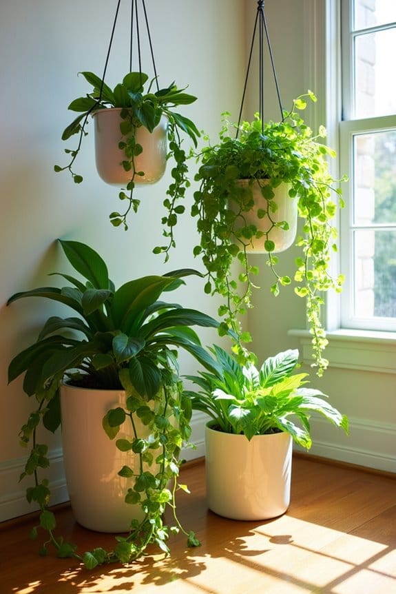 beginner friendly hanging plants