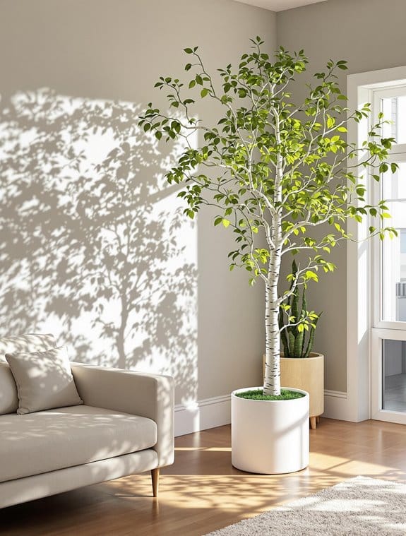 birch tree indoor selection factors