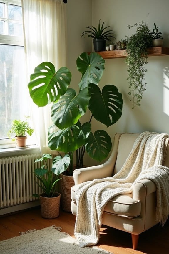 cozy bedroom corner oasis