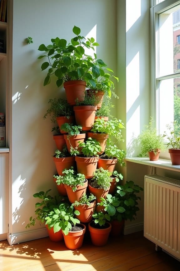 creating a stacked garden