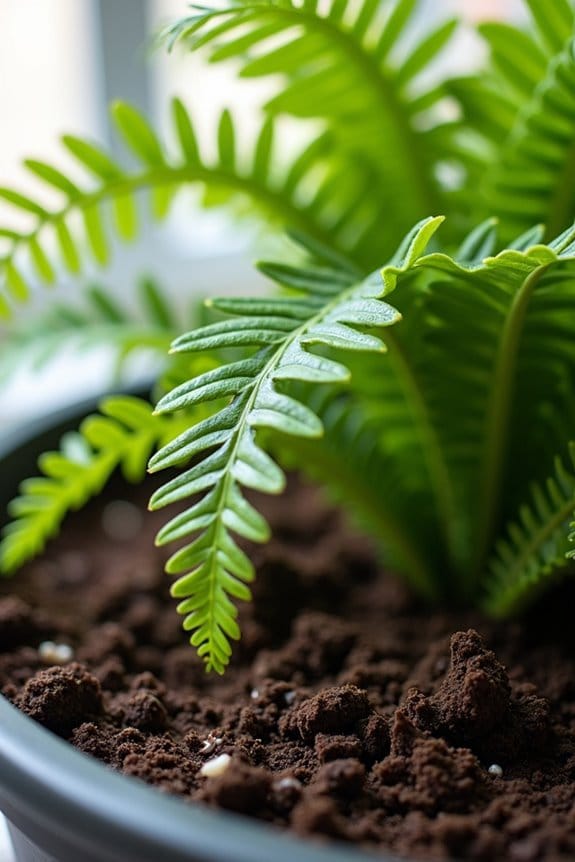 fern soil mix adjustment