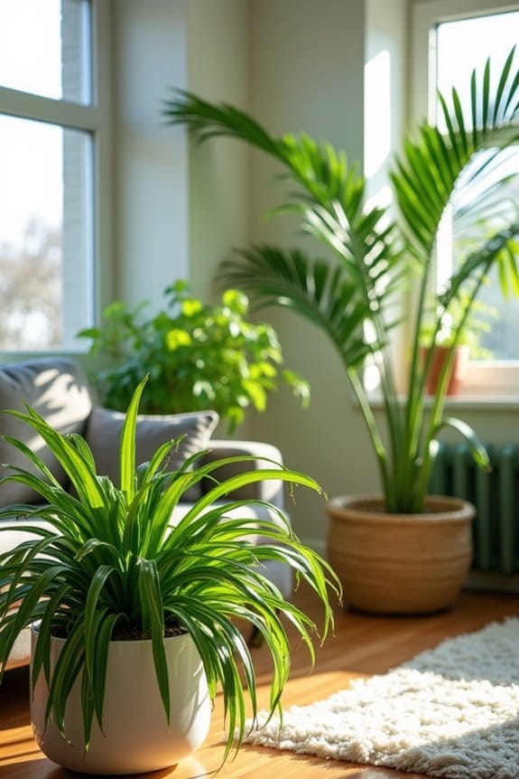 indoor plant care routine