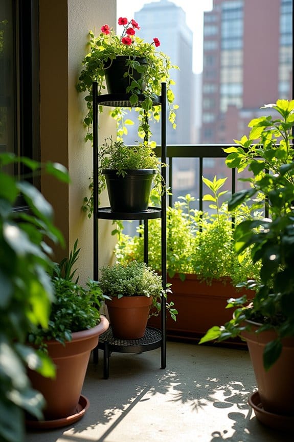 multi level plant display