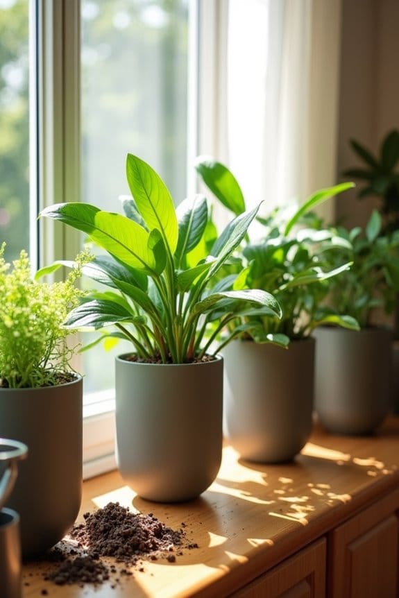 optimal plant arrangement setup