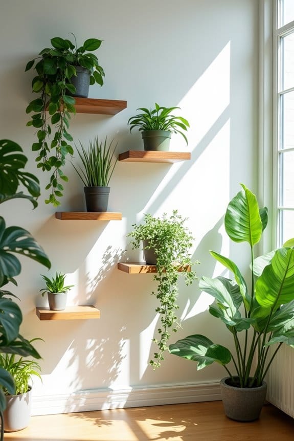 optimal plant shelf spacing