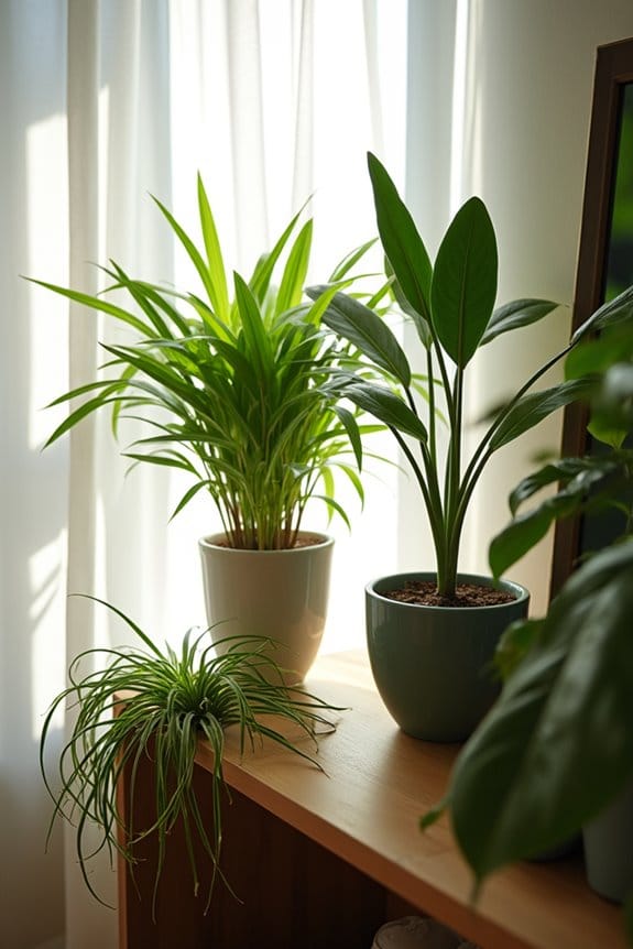 pet friendly air purifying plants