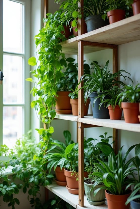 plant shelf size harmony