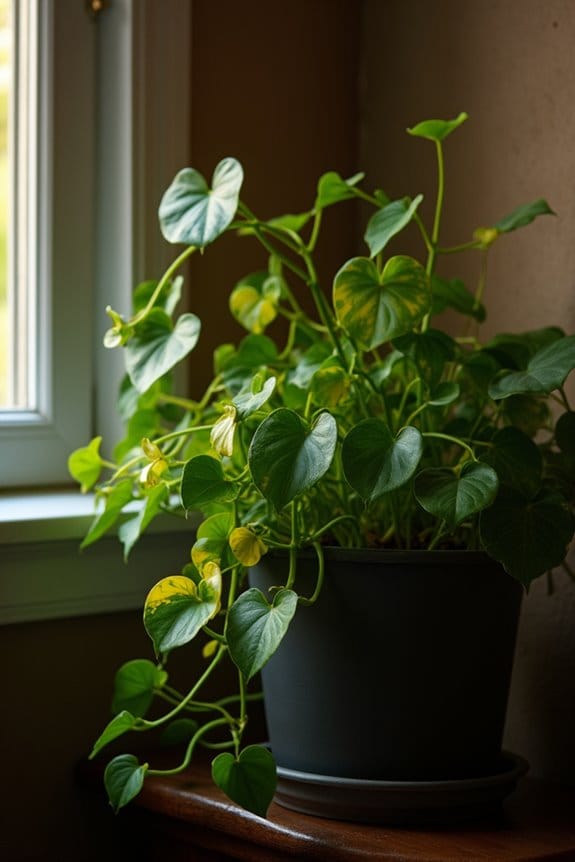pothos ideal for low light