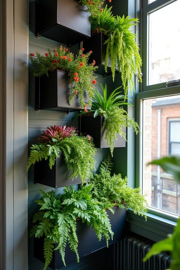space saving green gardening