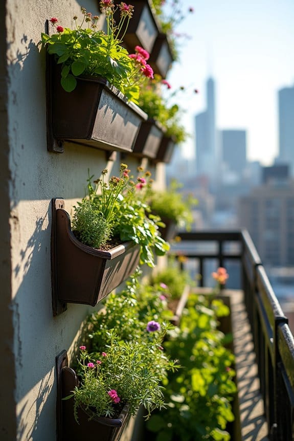 vertical gardening space savers