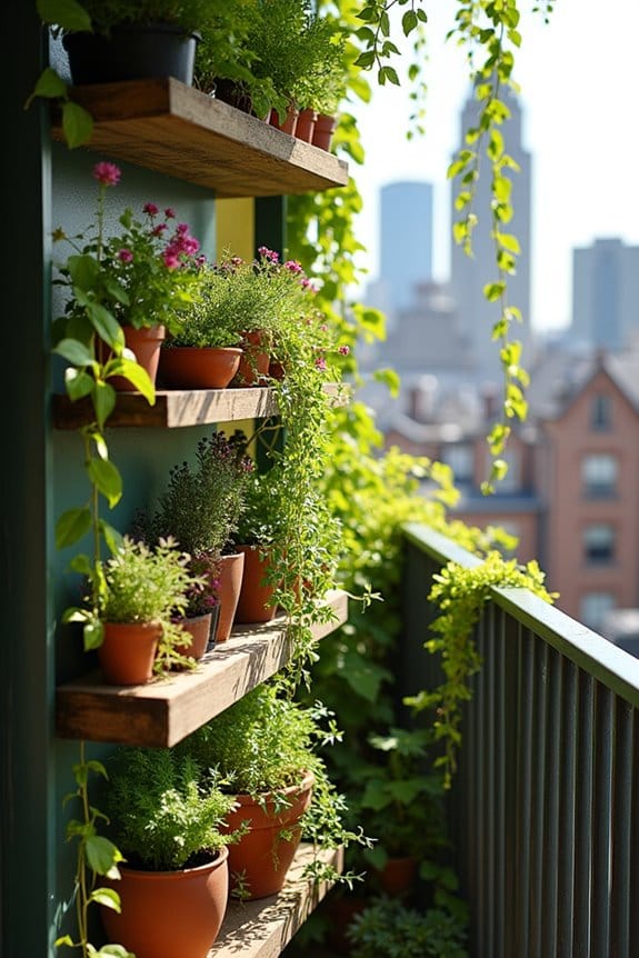 vertical gardens for balconies