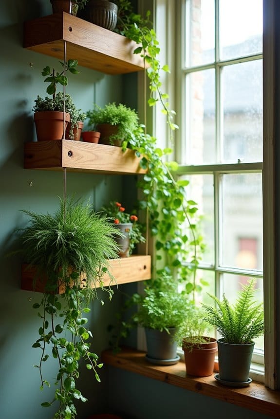 vertical plant display solutions