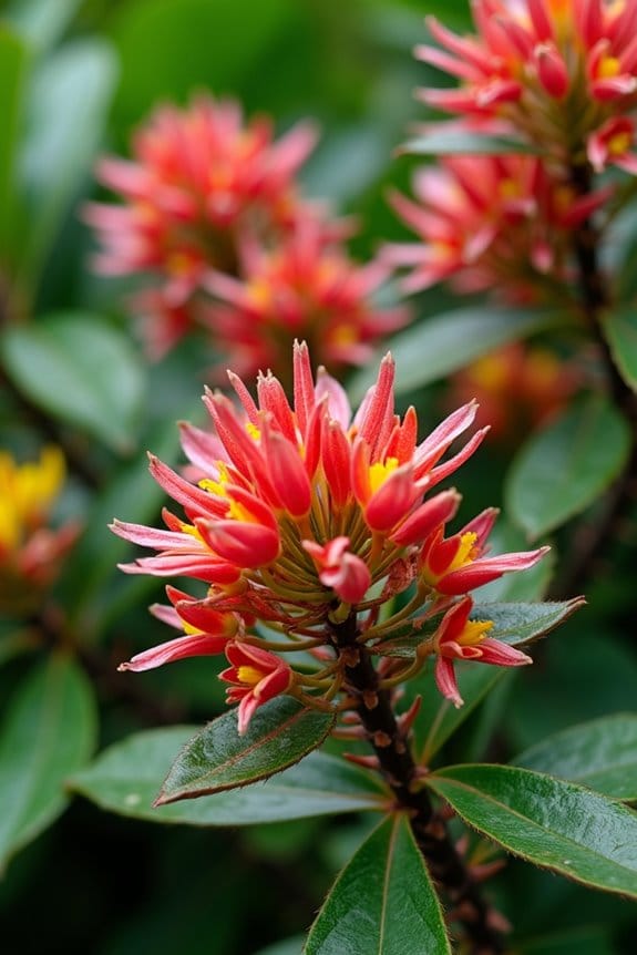 vibrant seasonal floral display